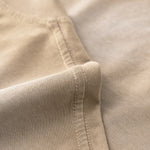 Camiseta con bolsillo desgastado y lavado ácido de 8.5 oz