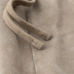 Stone-Wash Raw-Hem Shorts