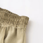 Pantalones cortos desgastados con lavado intenso