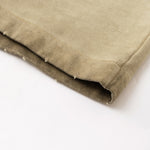 Pantalones cortos desgastados con lavado intenso