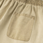 Pantalones cortos desgastados con lavado intenso