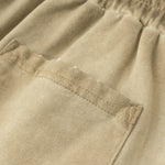 Pantalones cortos desgastados con lavado intenso