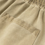 Pantalones cortos desgastados con lavado intenso