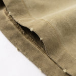 Pantalones cortos desgastados con lavado intenso