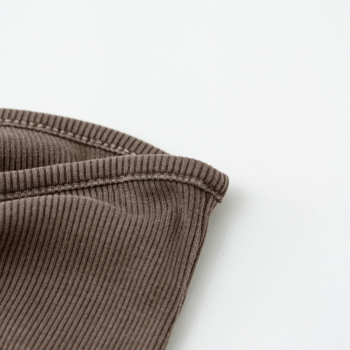 Falda larga maxi acanalada para mujer