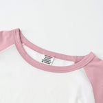 Raglan Cotton Pleated-Waist Tee 4.5oz