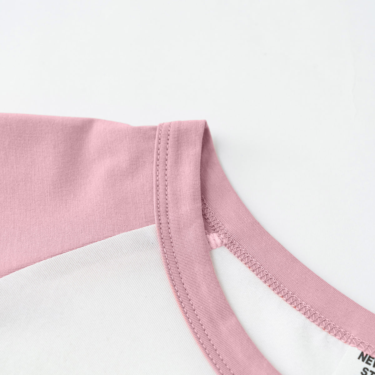 Raglan Cotton Pleated-Waist Tee 4.5oz