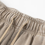 Pantalones cortos deportivos con contraste de color lavado