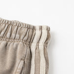 Pantalones cortos deportivos con contraste de color lavado