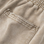 Raw Edge Patchwork Shorts