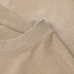 Raw Hem Painted Baggy T Shirt 8.55oz