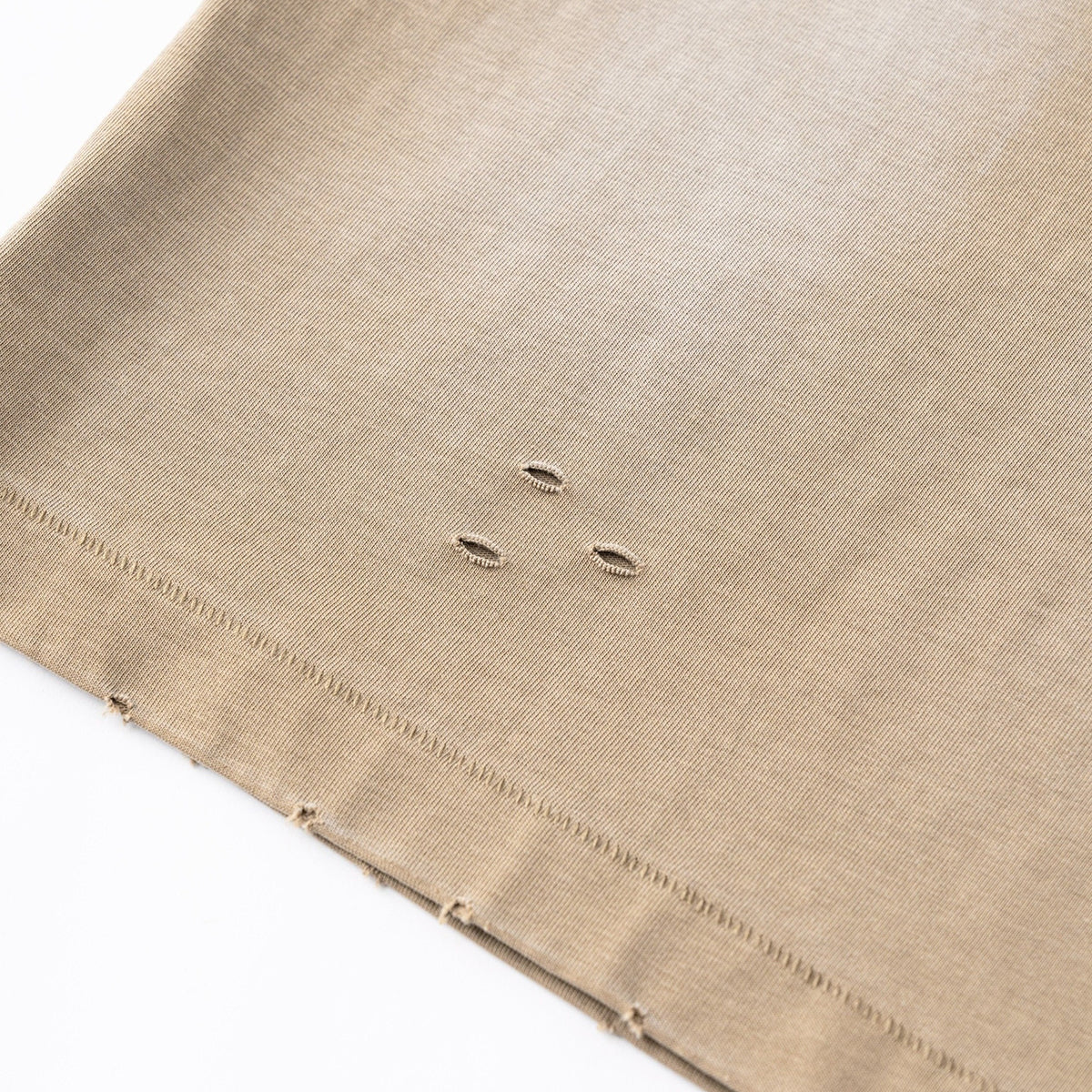 Raw Edge Distressed Muscle Tank 8.55oz