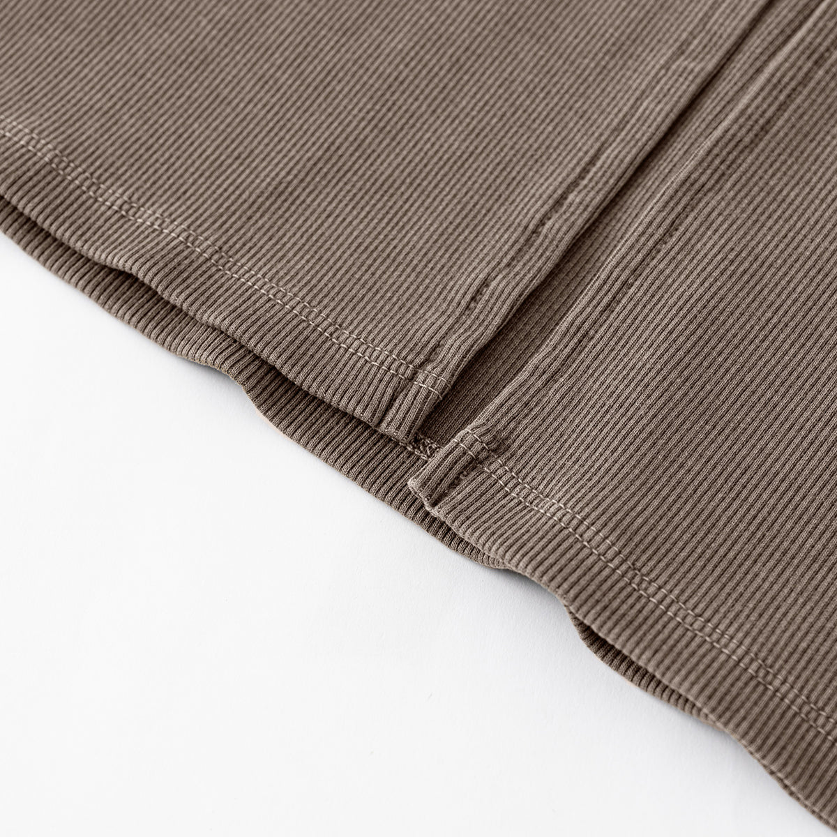 Vintage Wash Ribbed Tee Maxi Dress