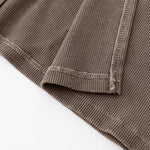 Vintage Wash Ribbed Tee Maxi Dress