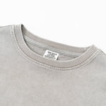Washed Cotton Pleated Waist Tee 8.55oz