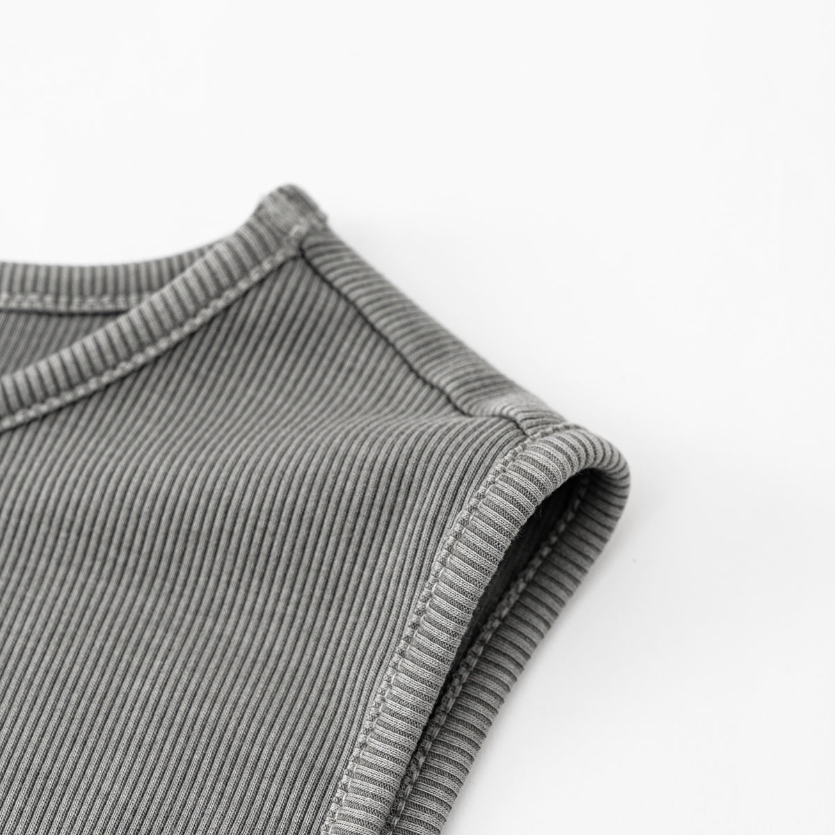 Sleeveless Washed Ribbed Maxi Dress