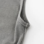 Sleeveless Washed Ribbed Maxi Dress