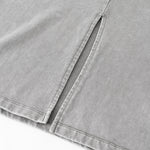 Falda larga de corte A con lavado a la piedra