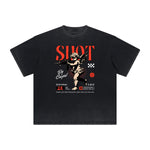 Heavyweight Cupid Sniper Graphic Tee-INNBLAC Fashion Apparel