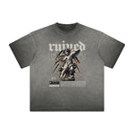 Heavyweight Cupid Sniper Streetwear Graphic Tee-INNBLAC Fashion Apparel