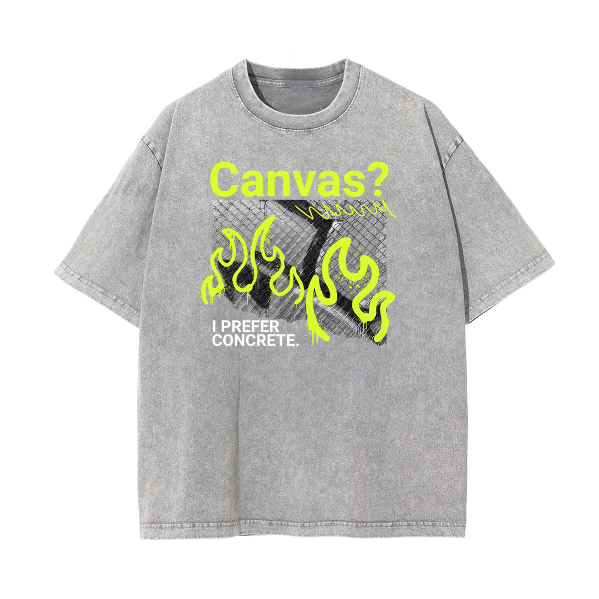 Street Art Abstract Graphic Tee-INNBLAC Fashion Apparel