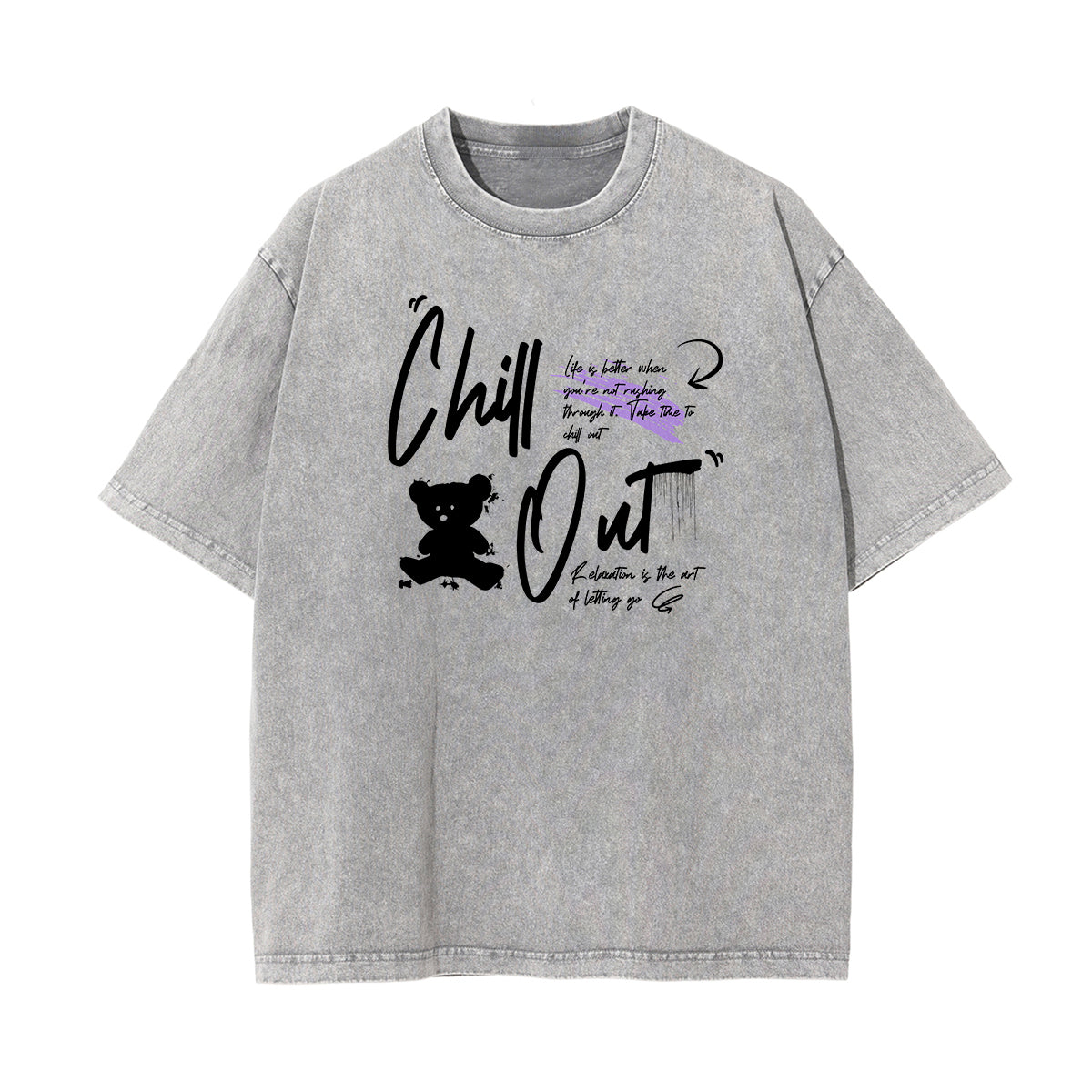 Street Art Abstract Graphic Tee-INNBLAC Fashion Apparel