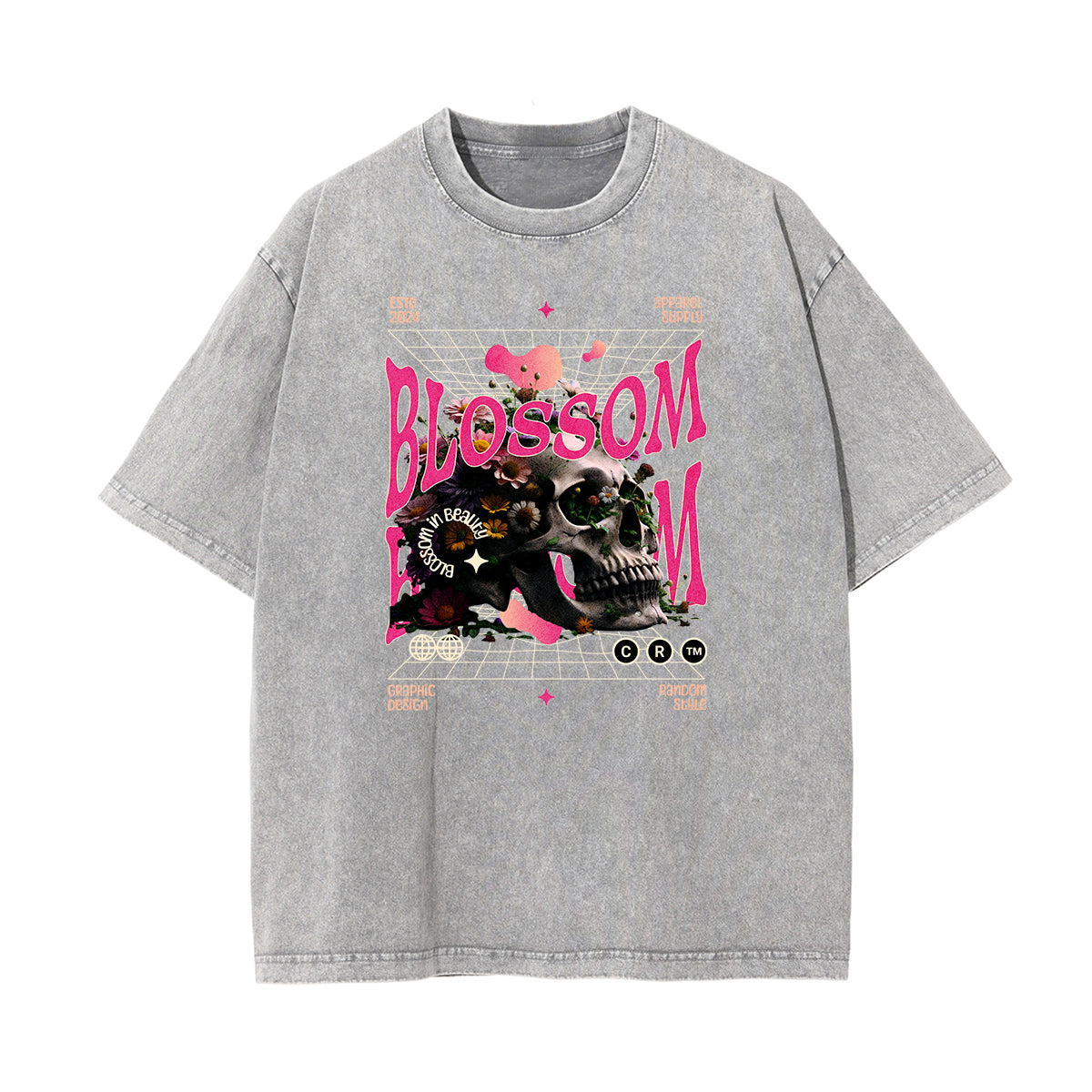 Street Art Abstract Graphic Tee-INNBLAC Fashion Apparel