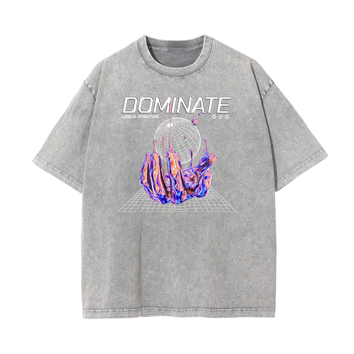 Street Art Abstract Graphic Tee-INNBLAC Fashion Apparel