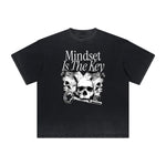 Heavyweight Street Style Abstract Graphic Tee-INNBLAC Fashion Apparel