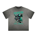 Distressed Streetwear Inspired Pattern Tee-INNBLAC Fashion Apparel