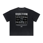 Heavyweight Streetwear Graphic Thick Tee-INNBLAC Fashion Apparel