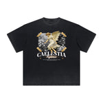 Heavyweight Vintage Cupid Graphic T Shirt-INNBLAC Fashion Apparel