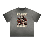 Distressed Celestial & Angel Graphic Tee-INNBLAC Fashion Apparel