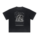 Heavyweight Celestial & Angel Pattern Tee-INNBLAC Fashion Apparel