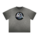 Distressed Celestial & Angel Graphic Tee-INNBLAC Fashion Apparel