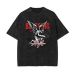 Washed Angel Streetwear Graphic Tee-INNBLAC Fashion Apparel