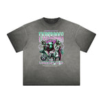 Distressed Gangsta Streetwear Graphic Tee-INNBLAC Fashion Apparel