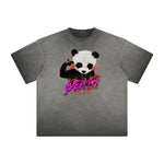 Distressed Gangsta Streetwear Graphic Tee-INNBLAC Fashion Apparel