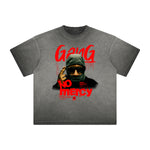Thick Faded Gangsta Graphic Tee-INNBLAC Fashion Apparel