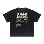 Heavyweight Gangsta Graphic Tee-INNBLAC Fashion Apparel