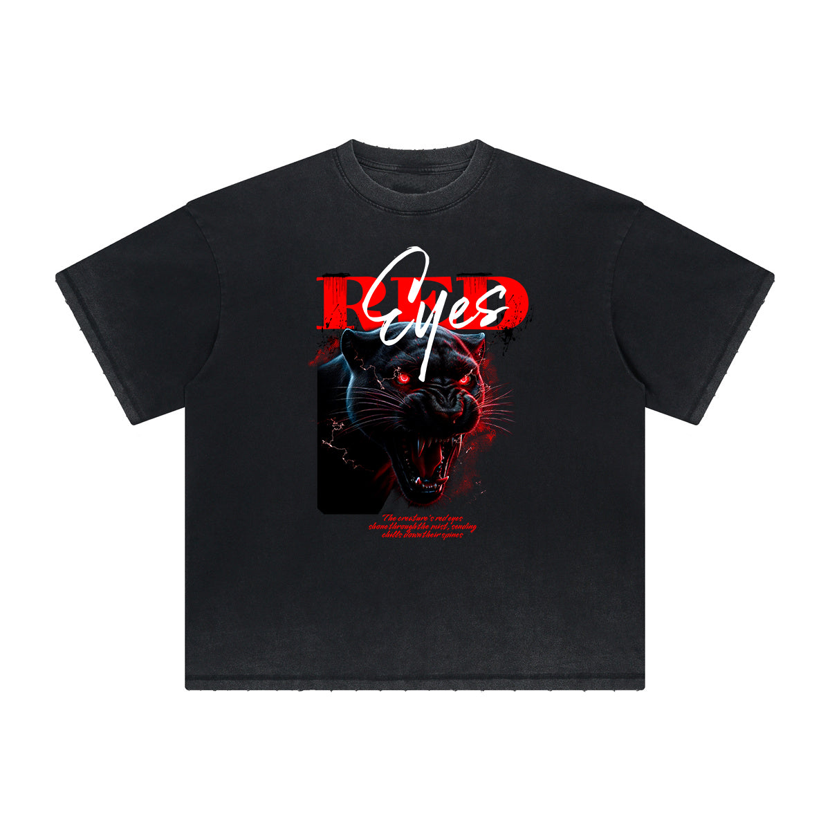 Heavyweight Gangsta Graphic Tee-INNBLAC Fashion Apparel