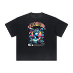 Heavyweight Vanquisher Neon Y2K Graphic Tee