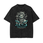 Camiseta gráfica Zeus con lavado a la piedra