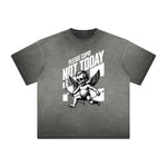 Faded Cupid Sniper Pattern Tee-INNBLAC Fashion Apparel