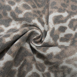 Leopard Print High Waist Wide Leg Pants