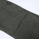 Cargo Wide Leg Stretch Waist Office Commuter Pants