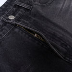 Artistic Paint Splatter Wide Leg Denim Jeans