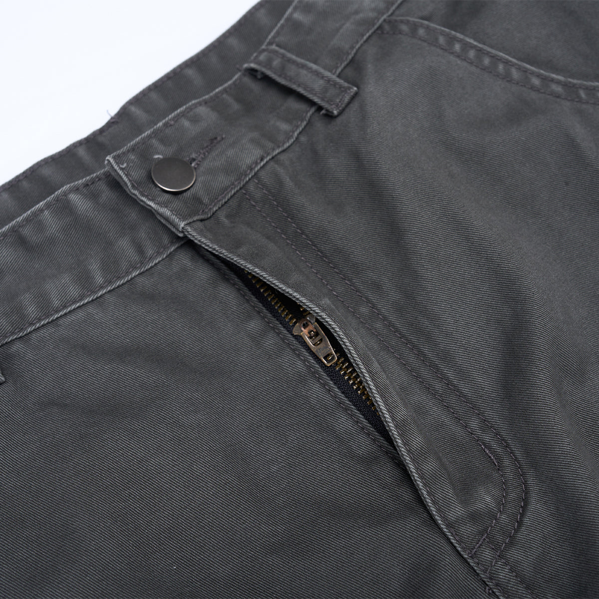 Vintage Workwear Wide-Leg Cargo Pants Multi Pocket Washed