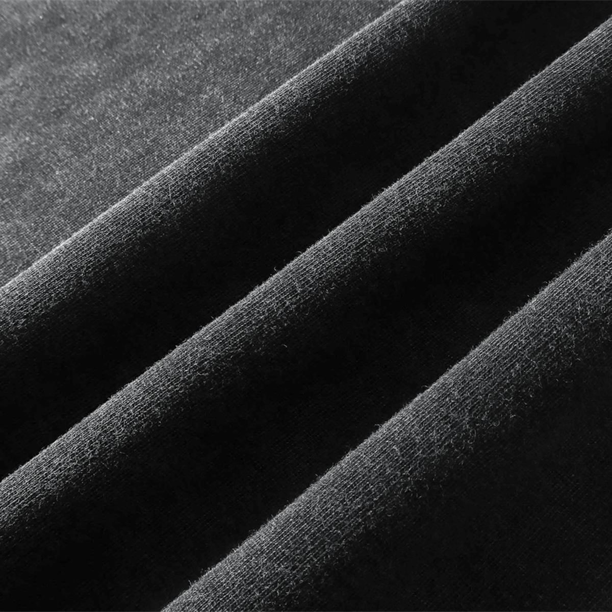 Washed Patchwork Raw Edge Tee 8oz