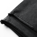 Washed Patchwork Raw Edge Tee 8oz